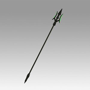 Seraph of the End Battle Makoto Narumi Trident Cosplay Prop