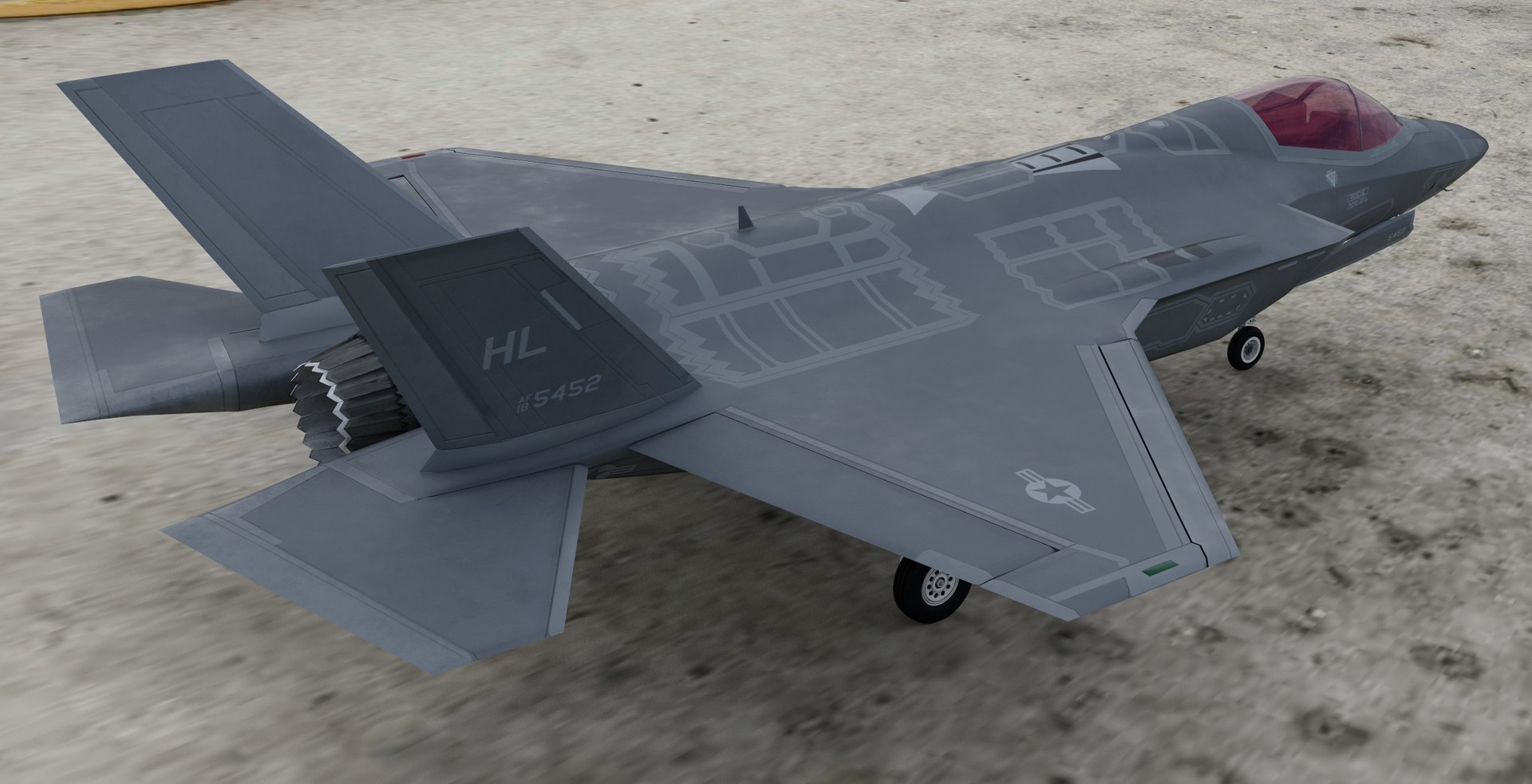 Lockheed Martin F-35A Lightning II Air Force CTOL 3D model https://p.turbosquid.com/ts-thumb/g2/4hw5Ku/Ky/f35a_07/jpeg/1760127078/1920x1080/fit_q87/4675218cab9a1f7981f8fca679a2f38cf61d0783/f35a_07.jpg