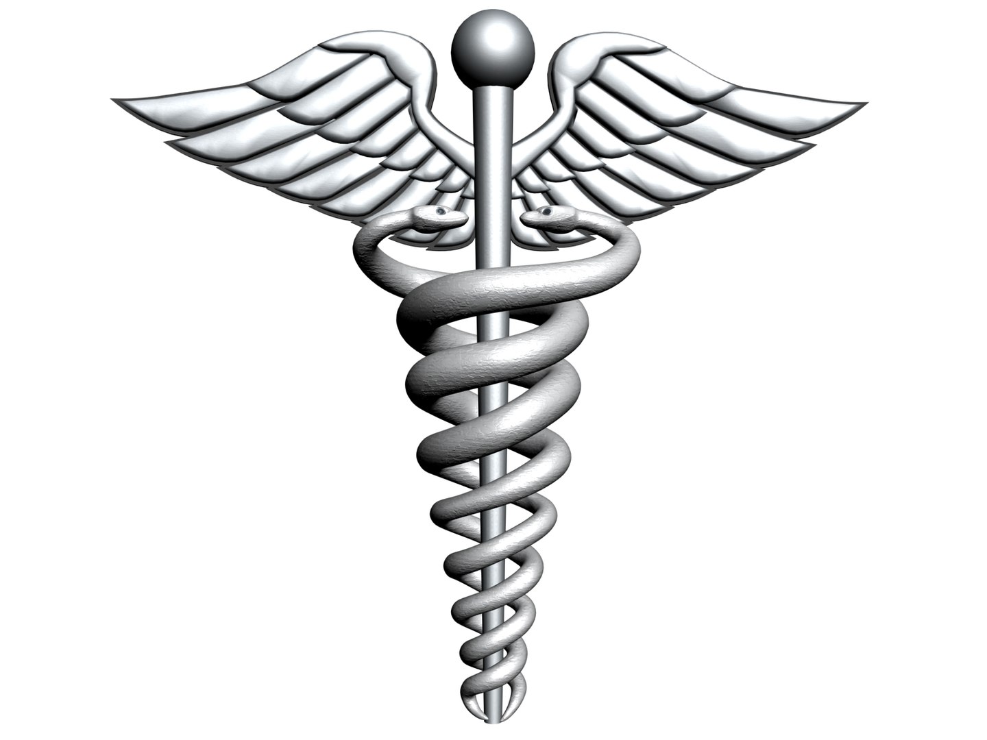 caduceus-medical-symbol-medical-logo sticker | Zazzle