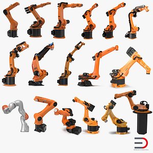 3 kuka 3D model - TurboSquid 1508335