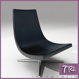 3d model living chair tabasco