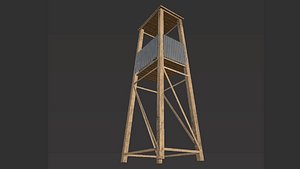 Wooden Watch Tower
