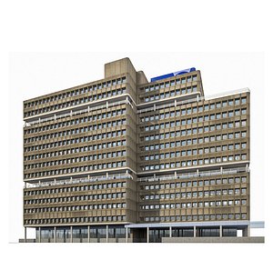 Amsterdam University Building 3D model