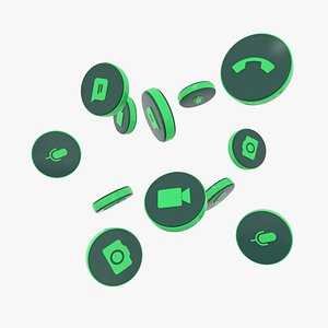 Phone Chat Icons Pack