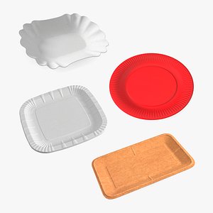 Paper Plates Collection 2 3D