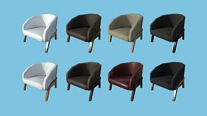 Armchairs 02 Collection - Furniture Interior Design 3D model