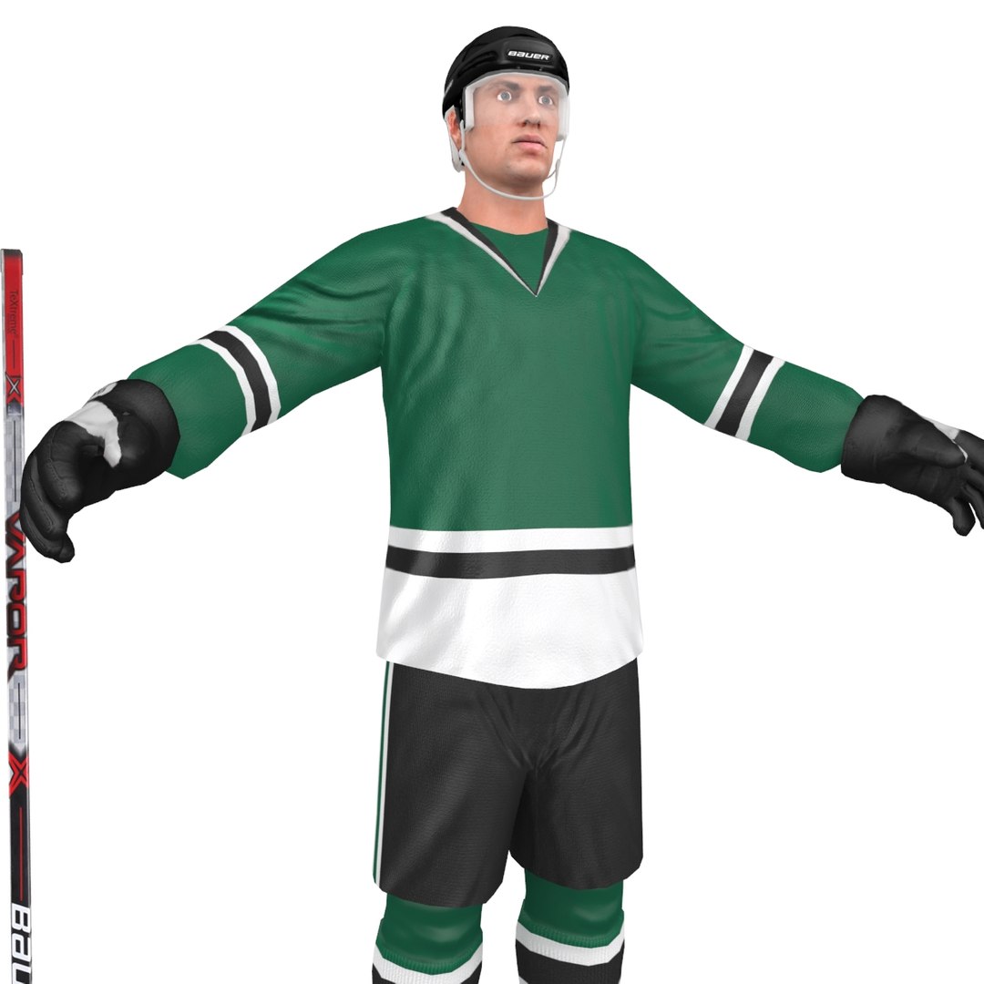 3D hockey player model - TurboSquid 1278690