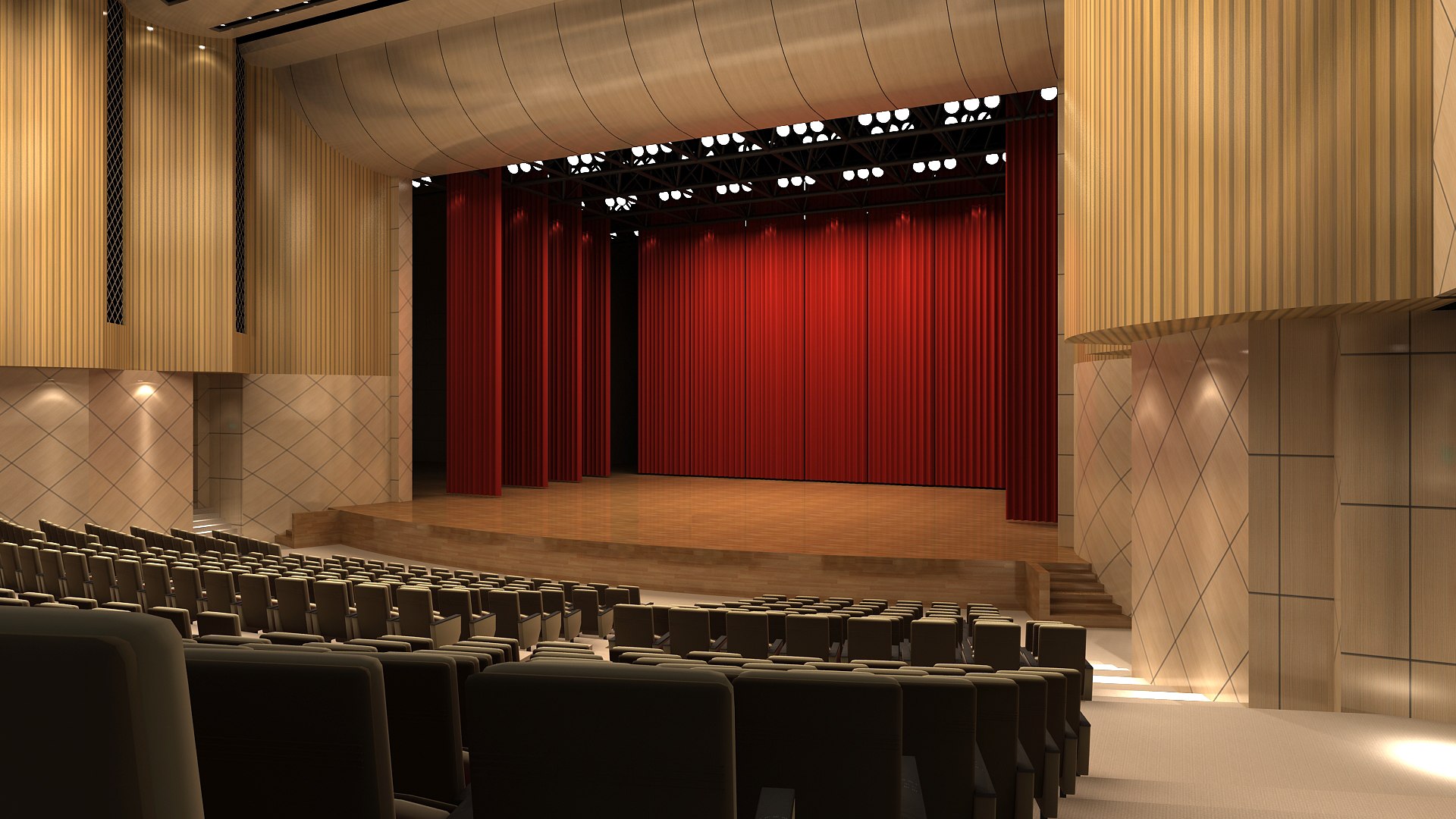 Theater 07 3D Model - TurboSquid 2181807