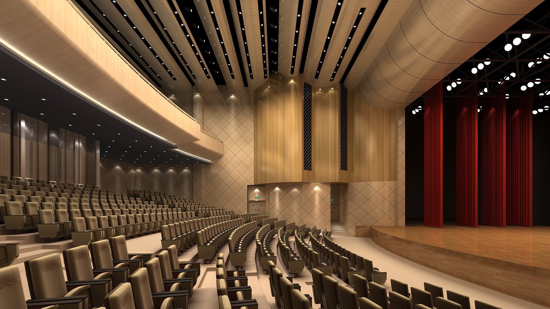 Theater 07 3D Model - TurboSquid 2181807