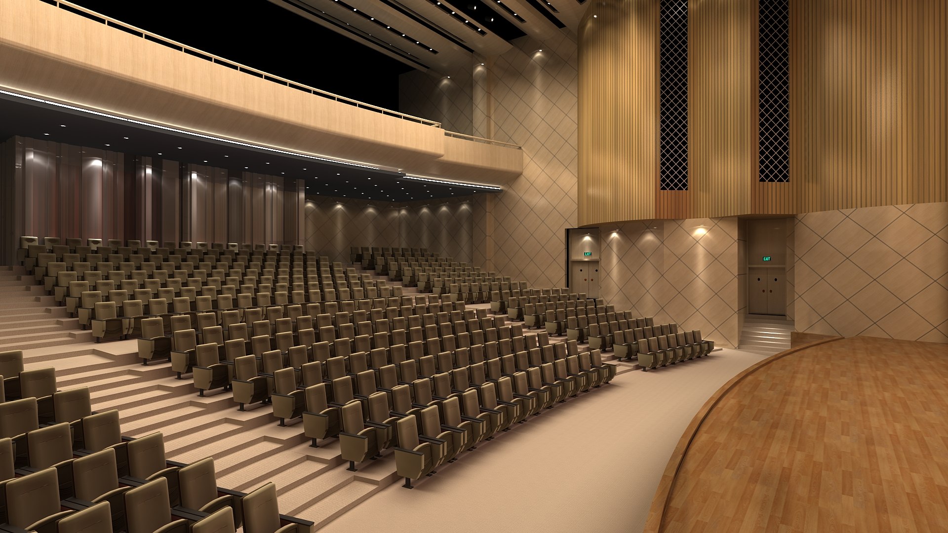 Theater 07 3D Model - TurboSquid 2181807