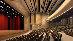 Theater 07 3D model