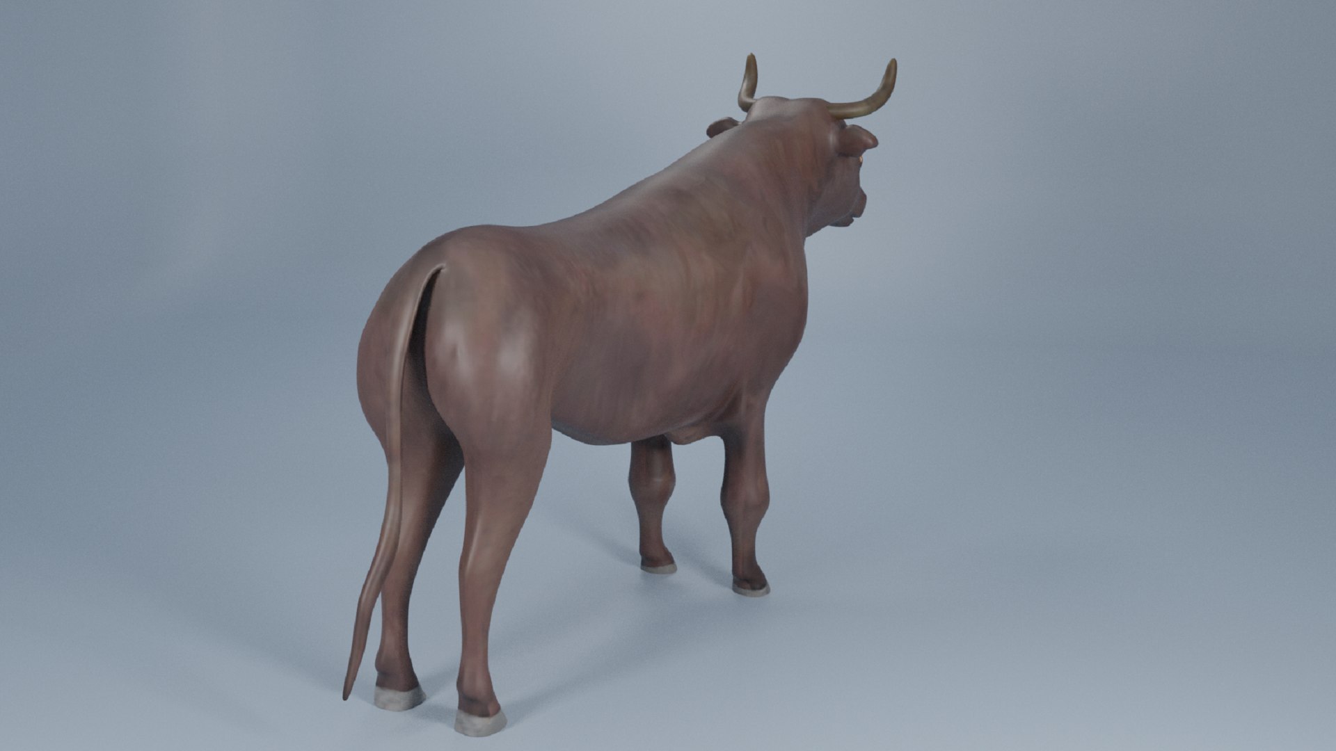 3D Bull Model - TurboSquid 1945914