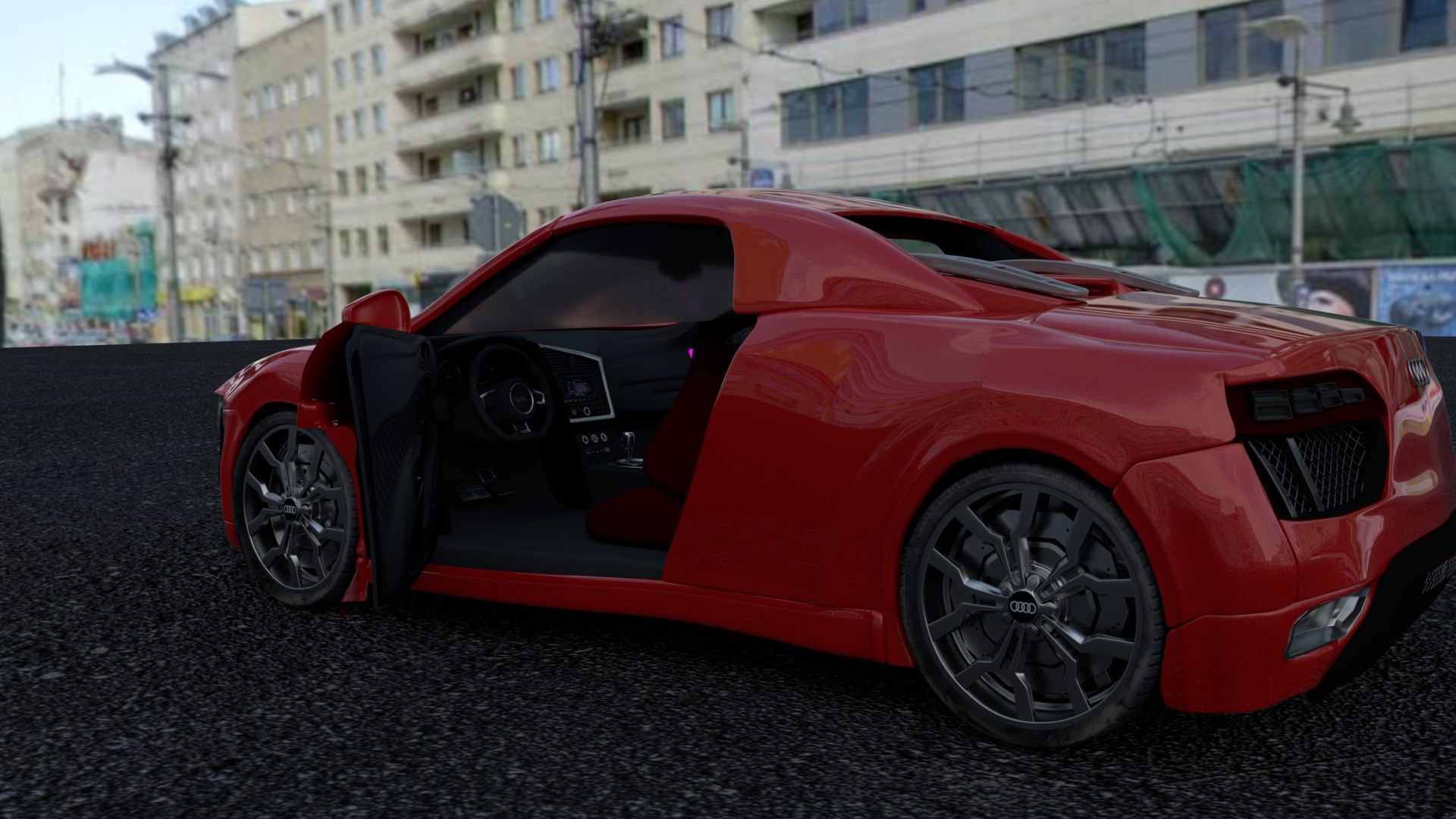 3D Audi r8 2010 - TurboSquid 1820554