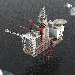 ringhorne oil platform model