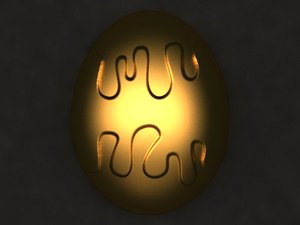 3D egg mold hand