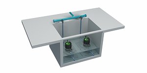 sump pump submersible 3D model