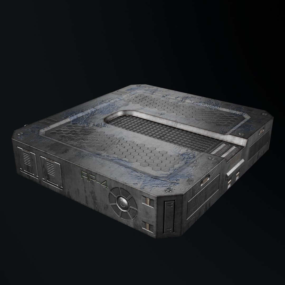 Sci-fi Handbox 3D Model - TurboSquid 1974381