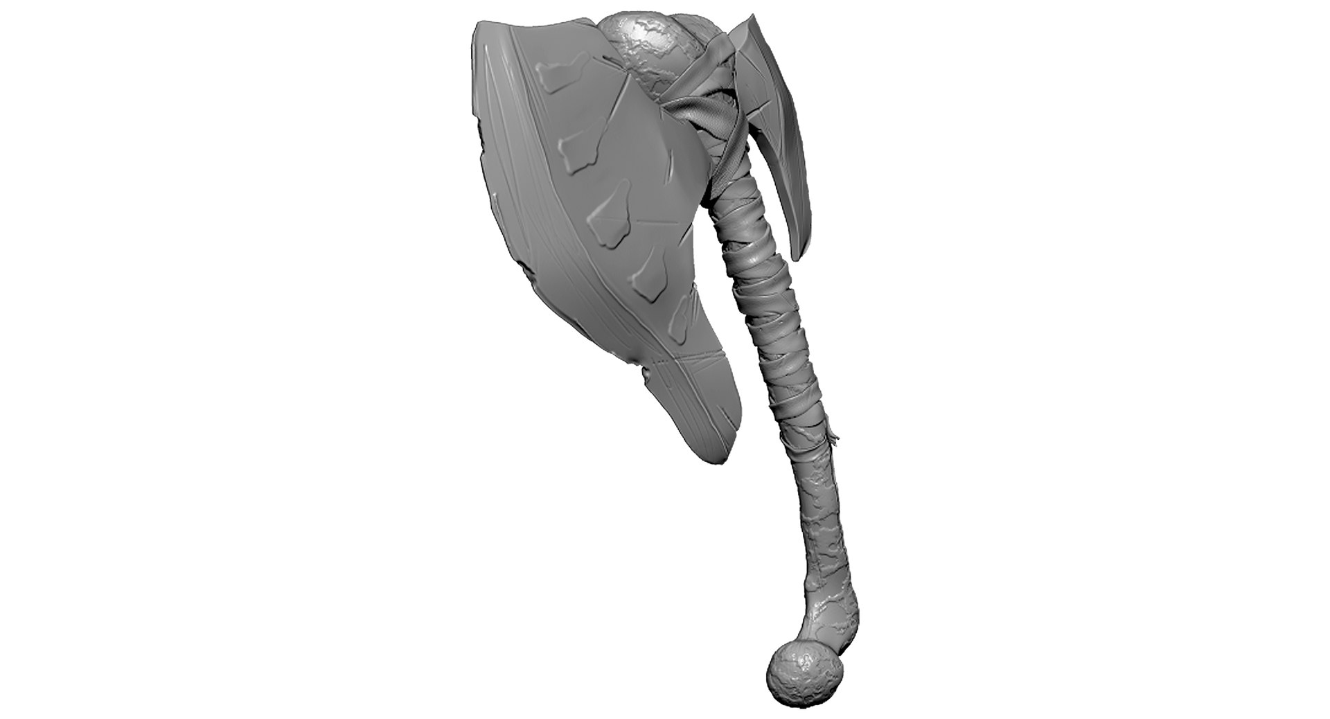 3D bone axe https://p.turbosquid.com/ts-thumb/g2/Spfcro/JYSpGSOk/z7/jpg/1533459742/1920x1080/fit_q87/204f04e5bebdeb864f85d97e692c5ed576d27a97/z7.jpg