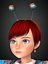 Cartoon Girl-Janey Rigged modèle 3D