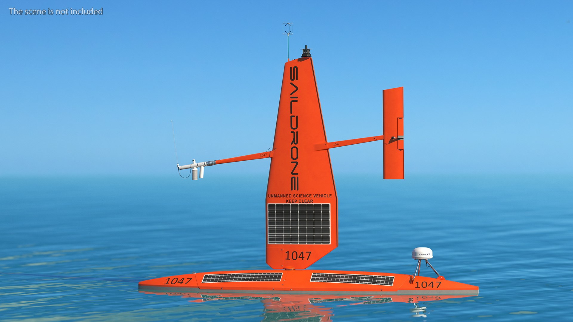 Saildrone Uncrewed Surface Vehicle Rigged 3D - TurboSquid 1952844