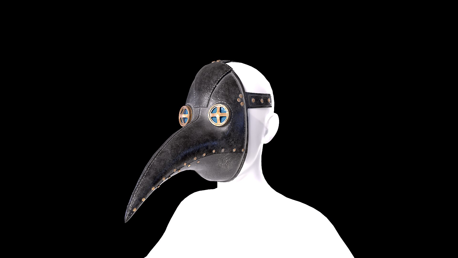 10 Different Masks Model - TurboSquid 1991764