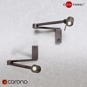 3D manhattan lamp light model