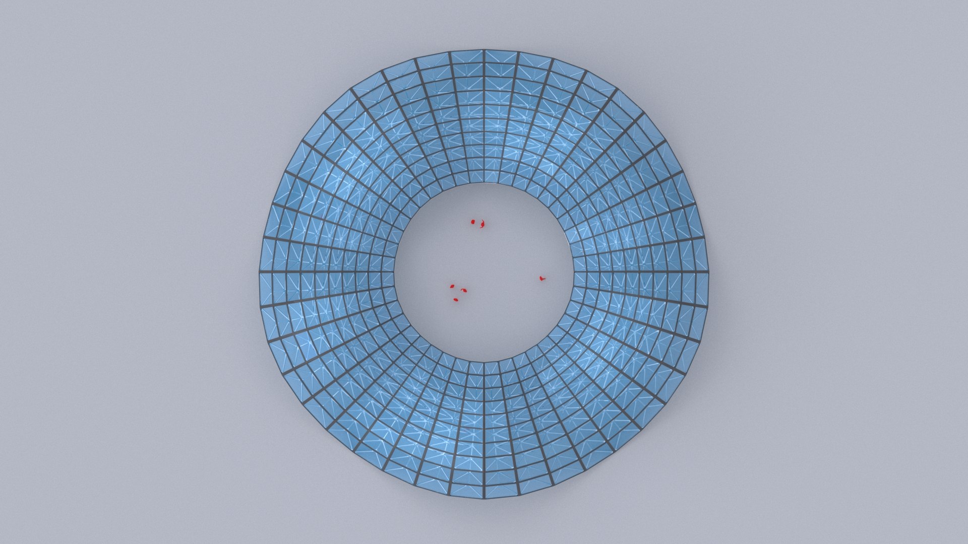 3D Model Wavy Shell Structure Pavilion - TurboSquid 2400684