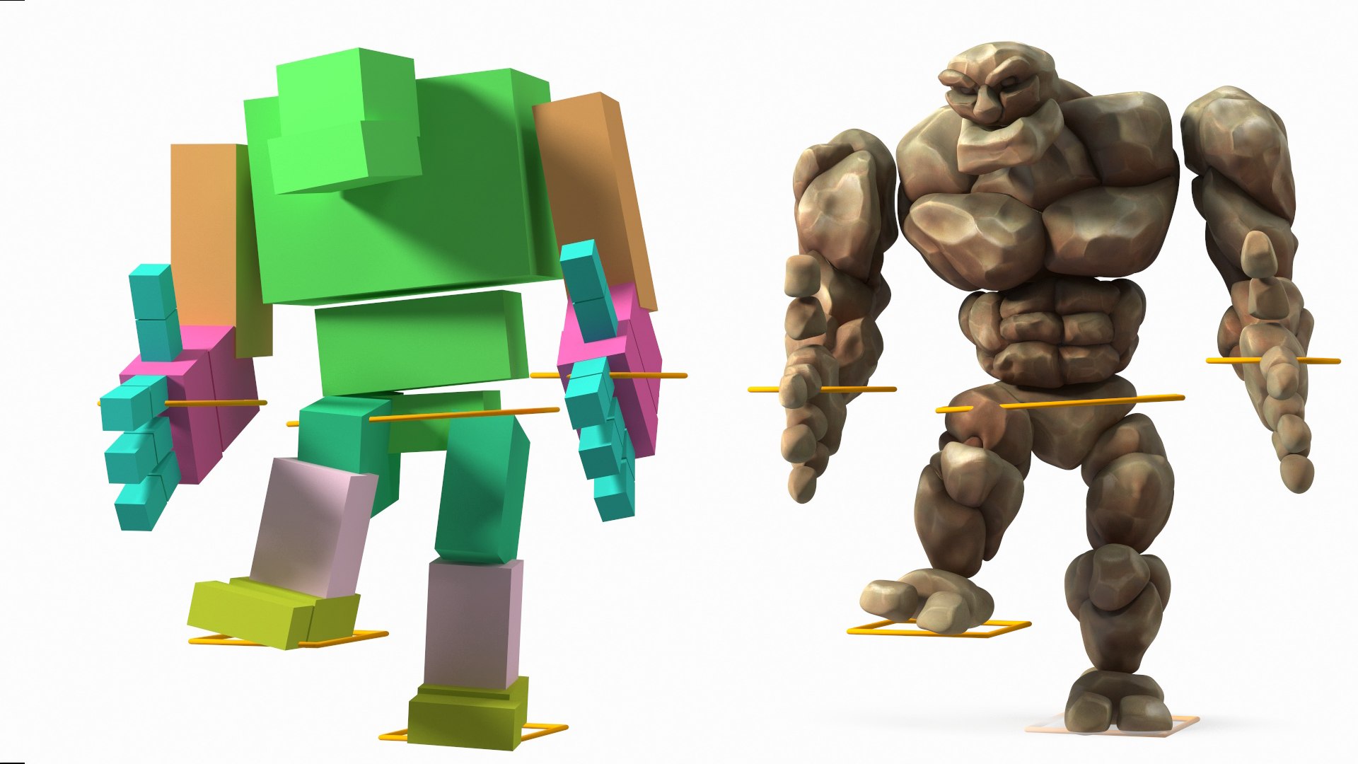 3D model Stone Golem Cartoon Character Brown Rigged https://p.turbosquid.com/ts-thumb/g2/ro1jBG/J3/stonegolemcartooncharacterbrownriggedvray3dmodel002/jpg/1663717497/1920x1080/fit_q87/e258be342052f22464fd09875b633c16ce9c001f/stonegolemcartooncharacterbrownriggedvray3dmodel002.jpg