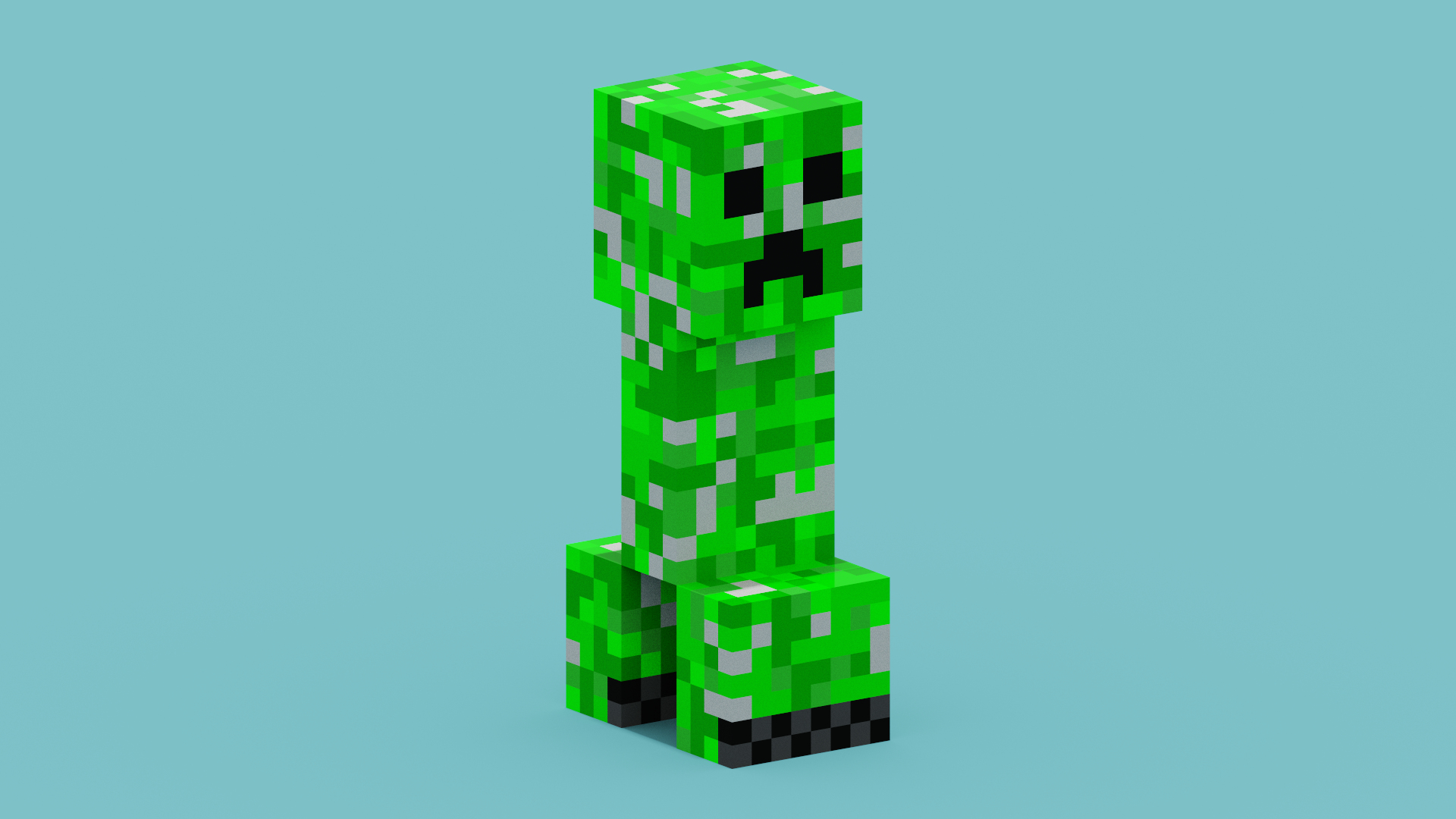 Minecraft Creeper - Download Free 3D model by keithandmarchant  (@nebraskabirdwatching) [c986450]