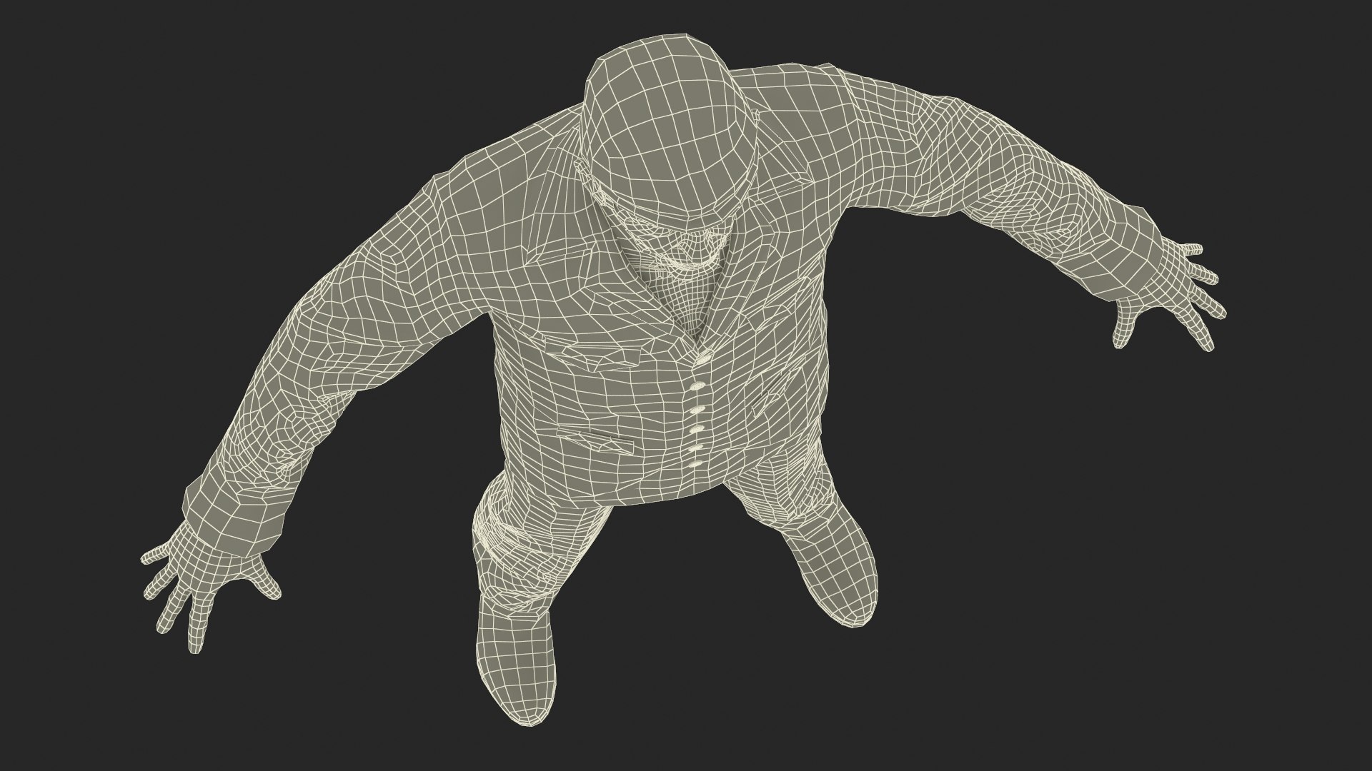 3D Old Man Rigged For Cinema 4D Model - TurboSquid 2283357