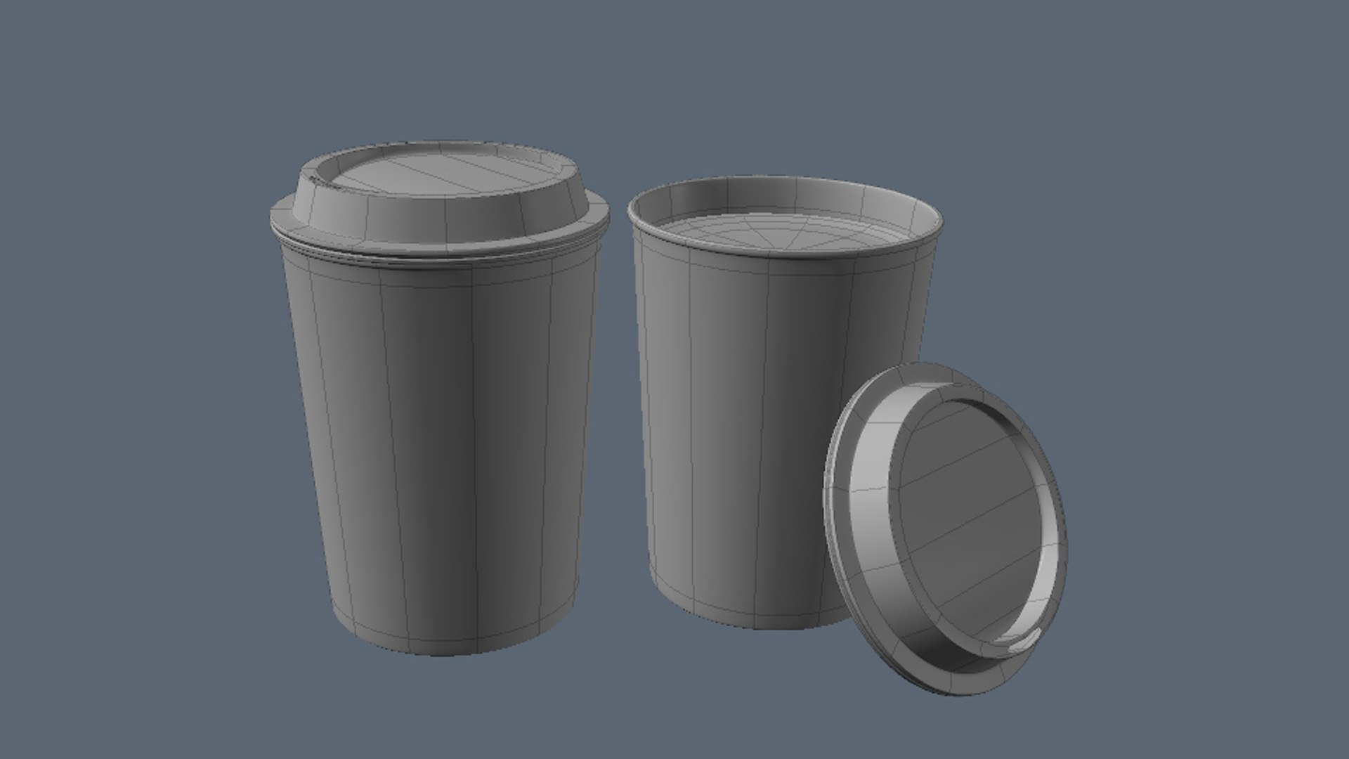 Paper Coffee Cup 3d Model