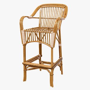 Brookhaven Barchair Lincoln brooks 3D model
