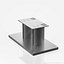 Bowers & Wilkins HTM2 D3 Satin White on FS HTM D3 Silver