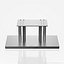 Bowers & Wilkins HTM2 D3 Satin White on FS HTM D3 Silver