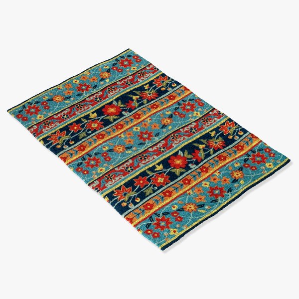 loloi rugs fc-23 blue 3d model