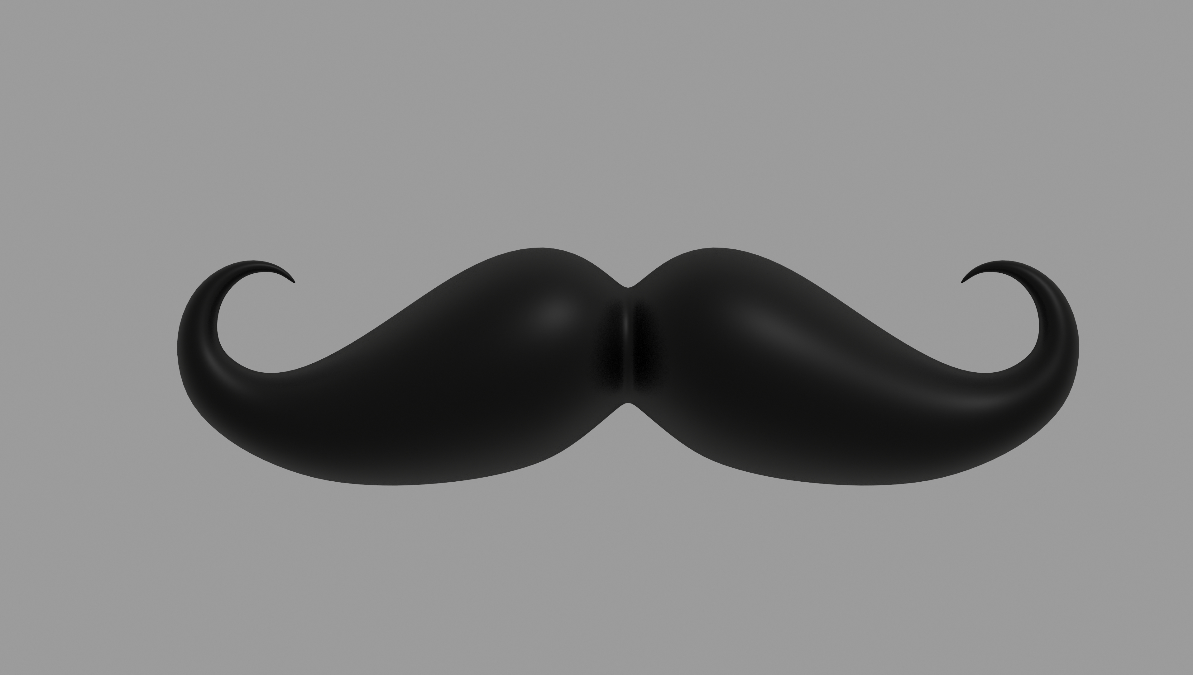 Mustache hair 3D model - TurboSquid 1664074