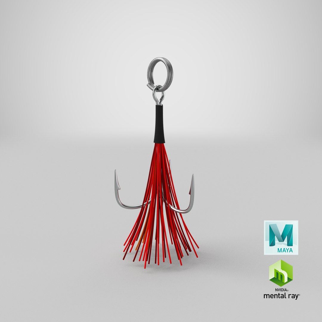 3D fishing hook https://p.turbosquid.com/ts-thumb/g3/6roLJQ/3x3ZWFcC/stemcell_maya_mental_ray_render/png/1564171485/1920x1080/fit_q87/c2c959791d06afeb22e49c3d1338347abd682cf1/stemcell_maya_mental_ray_render.jpg