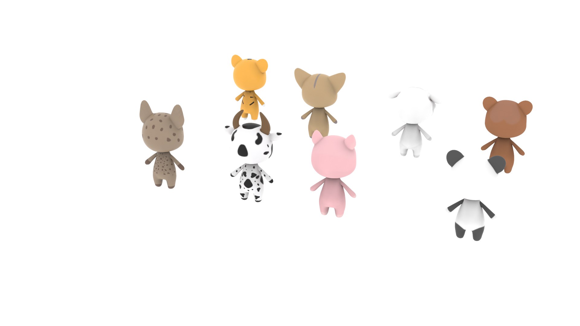 3D Character Animal Cartoon v002 Collection https://p.turbosquid.com/ts-thumb/g3/AFHPKl/RA/animal_3/png/1691732885/1920x1080/fit_q87/340e64a03cdff0c496ceb2a2705255119e802472/animal_3.jpg