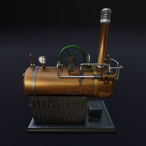 Steampunk Machine 3D