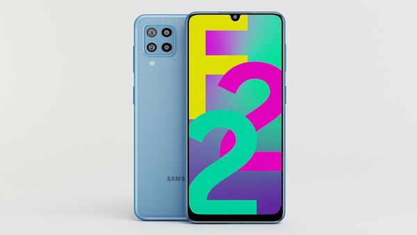 Samsung Galaxy F22 3D model