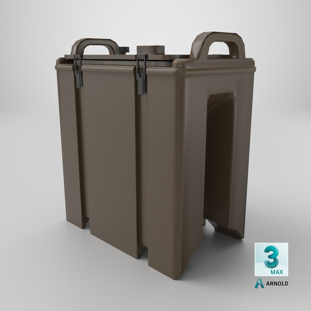3D Army Thermal Container Model - TurboSquid 2390409