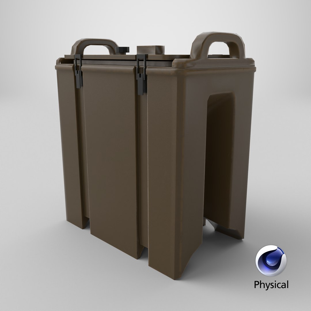 3D Army Thermal Container Model - TurboSquid 2390409