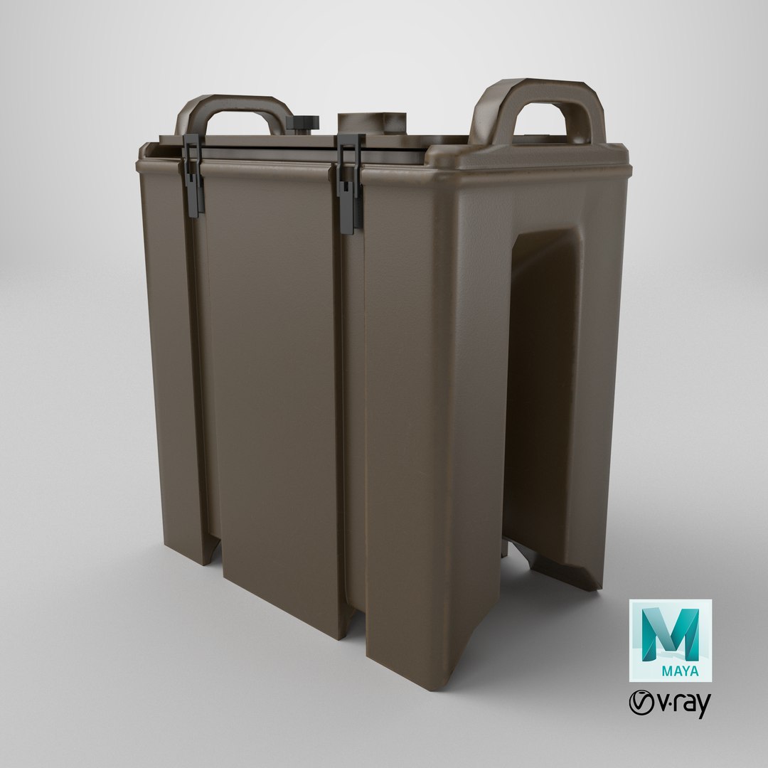 3D Army Thermal Container Model - TurboSquid 2390409