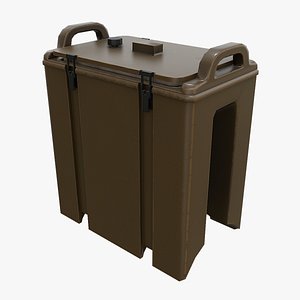 3D Army Thermal Container model