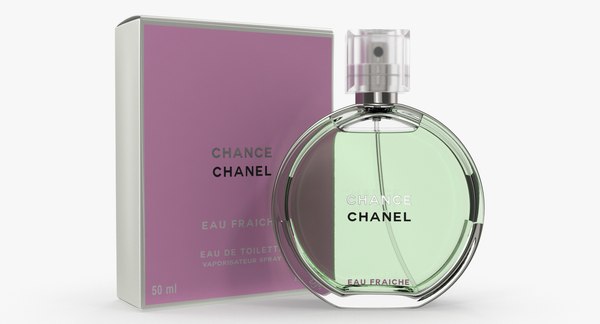 modèle 3D de Parfum Chanel Chance Eau Fraîche avec Boîte - TurboSquid  1264970