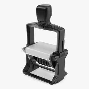 Trodat Professional 5480 Self Inking Dater Black Rigged