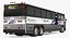 intercity bus mci d4500 3D model