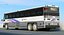 intercity bus mci d4500 3D model