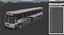 intercity bus mci d4500 3D model