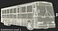 intercity bus mci d4500 3D model
